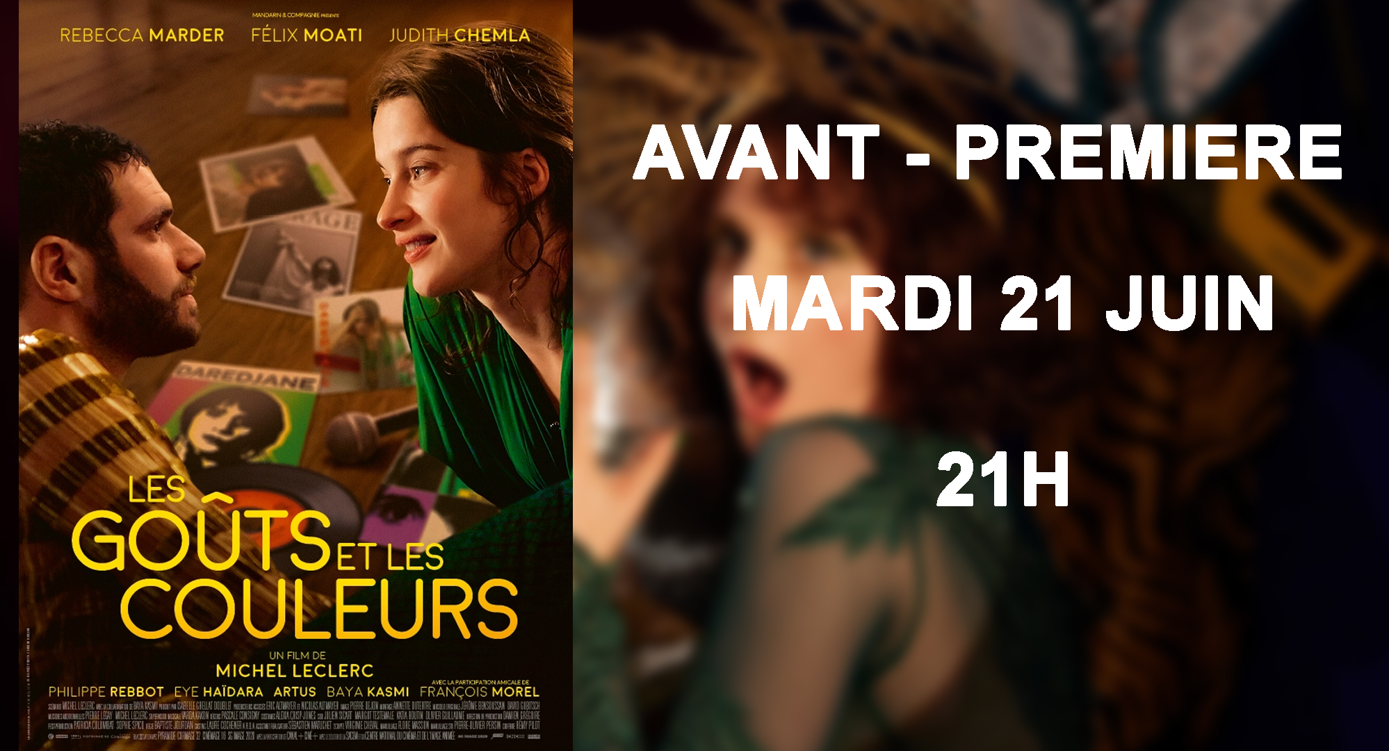 AVANT-PREMIERE – Les Goûts et les couleurs | Imagin' Cinémas